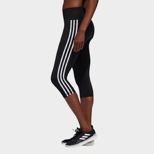 adidas Women&#039;s 3-Stripes 3/4 Sport Tights (XXS-XXL)