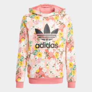 Adidas Girls Floral Hoodie (XS-XL)