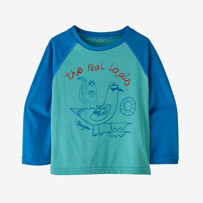 Patagonia Babies &amp; Toddlers Capilene Cool Daily Crew (3M-5T)