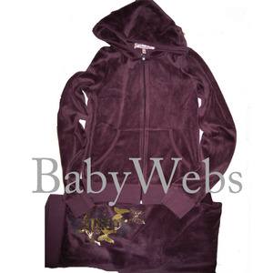 Juicy Couture Velour Tracksuit/Wine (Woman)