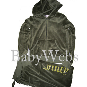 Juicy Couture Velour Tracksuit/Green(Woman)