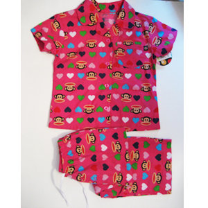 Small Paul Pajama Set/Pink (CHILDREN)